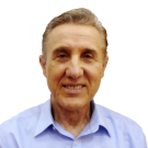 Professor Levent Kavvas is pictured in a blue dress shirt