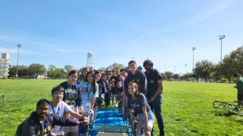 Steel Bridge group on Hutchison field