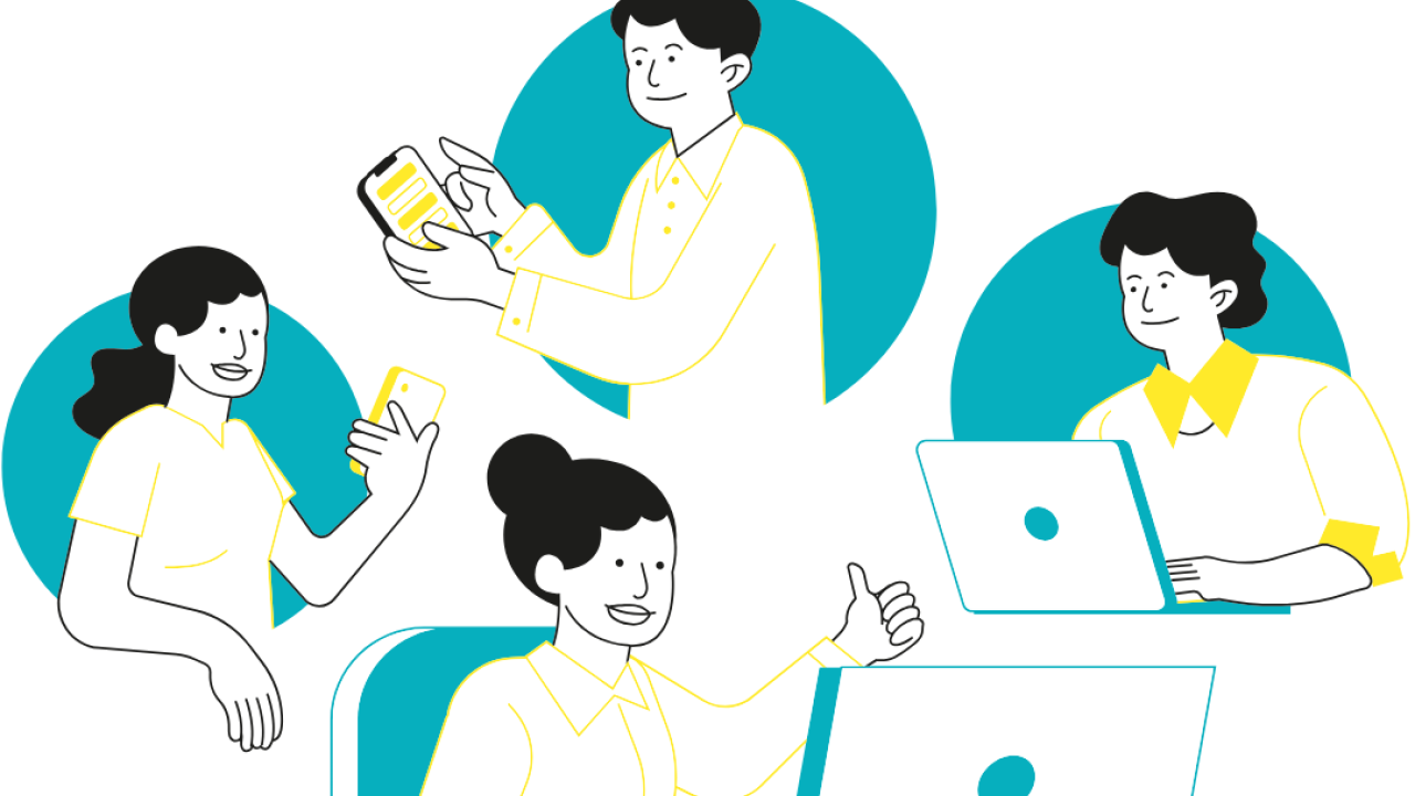 Online Meeting Graphic