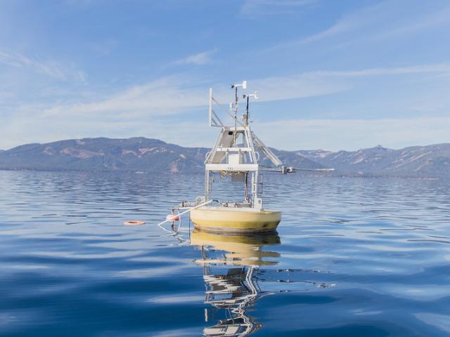 Boat on water from Tahoe Environmental Research Center (TERC)