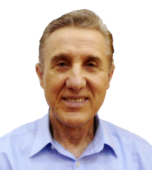 Professor Levent Kavvas is pictured in a blue dress shirt