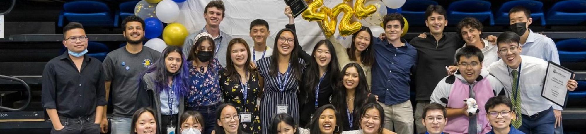 UCD ASCE group at the 2022 awards ceremony